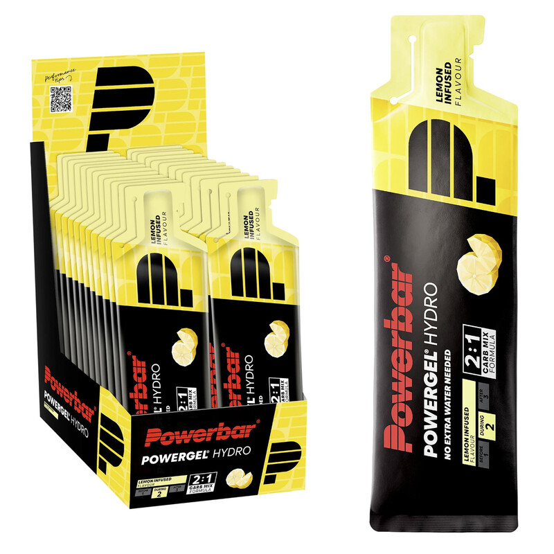 POWERBAR PowerGel Hydro Lemon Infused 24x Gels