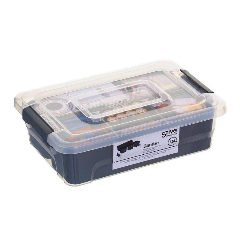 Samba Fächerbox aus Kunststoff 1,5 l
