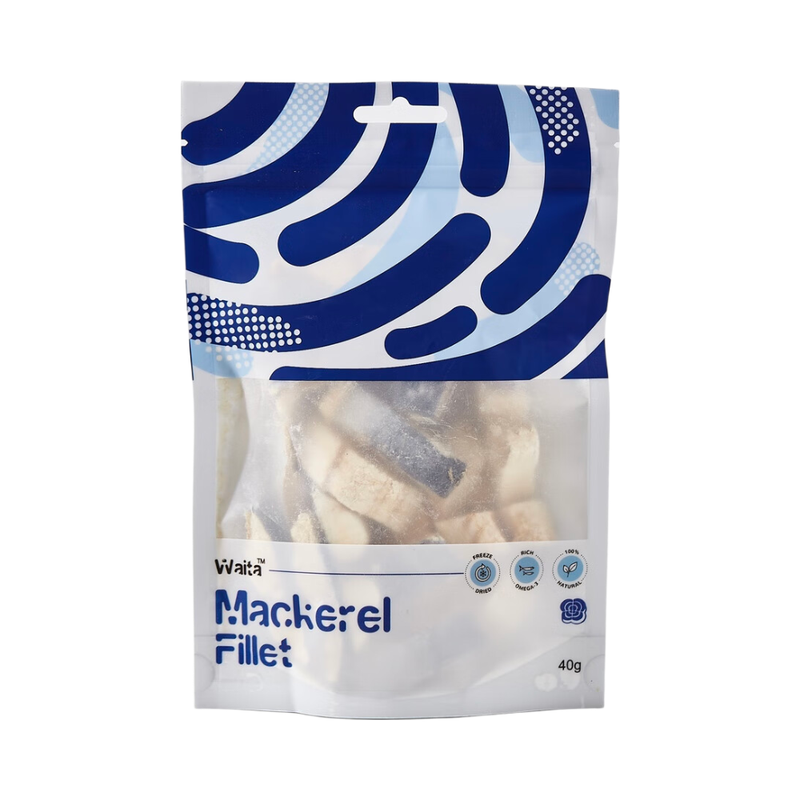 Freeze Dried Mackerel Fillet 40g