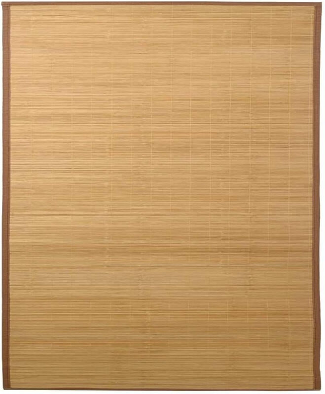 VidaXL bamboe vloerkleed - bruin, 160 x 230 cm