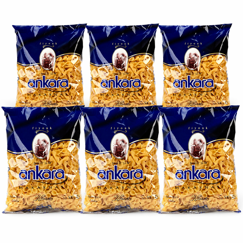 Ankara Fiyonk Makarna 500 g (Pasta) x 6