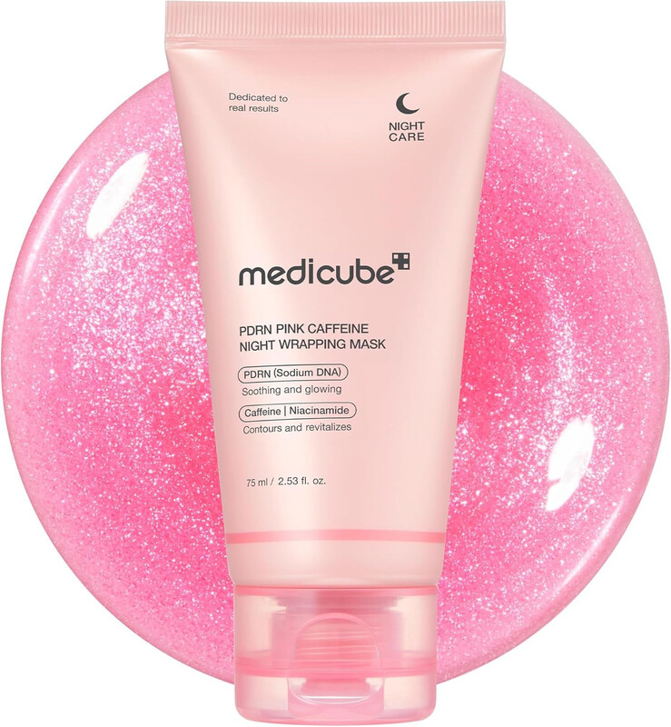 Medicube PDRN Pink Caffeine nachtmasker 75 ml