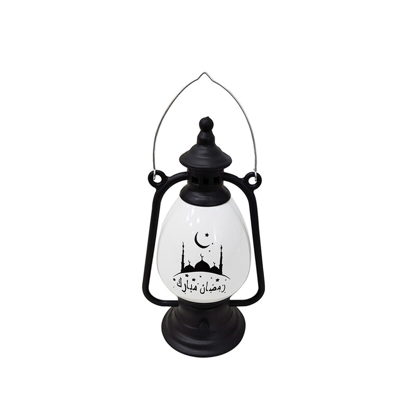 Ramadan Lantern Ornament - Black