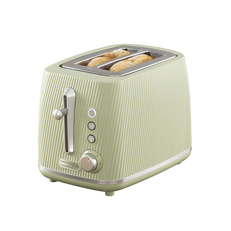 Cascade 2 Slice Toaster, Textured, Wide Slots, Sage Green - SDA2777GE