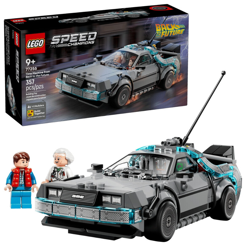 Speed Champions 77256 Time Machine from Back to the Future