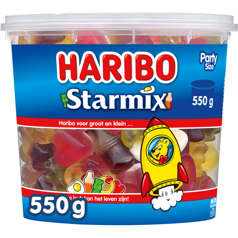 Haribo Starmix Emmer - 550 g