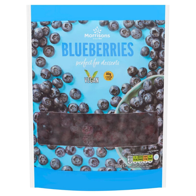 Morrisons Blueberries 350G