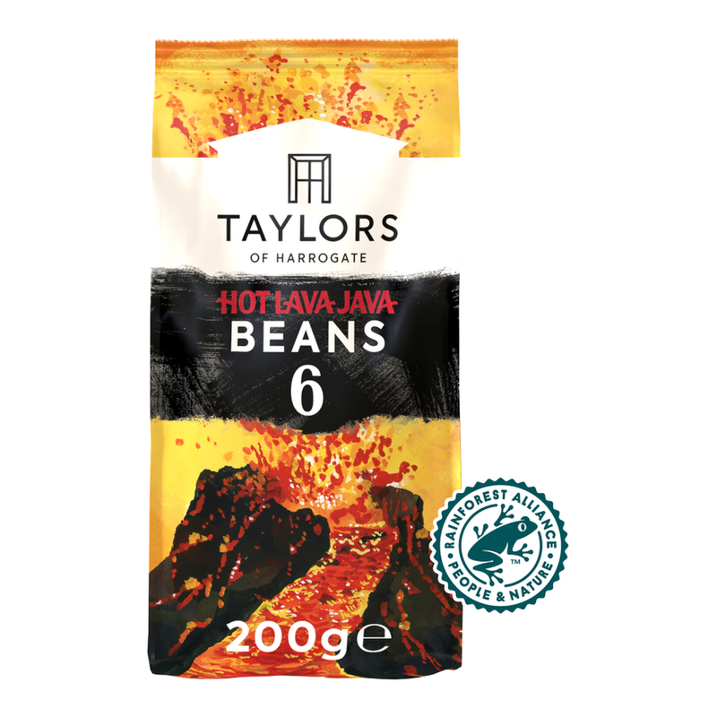 Taylors of Harrogate Hot Lava Java Coffee Beans 200g