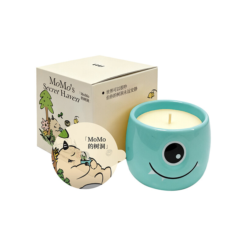 Emma Molly MOMO's boomholte kristalsteen geurverstuiver geschenkdoos groene bamboe