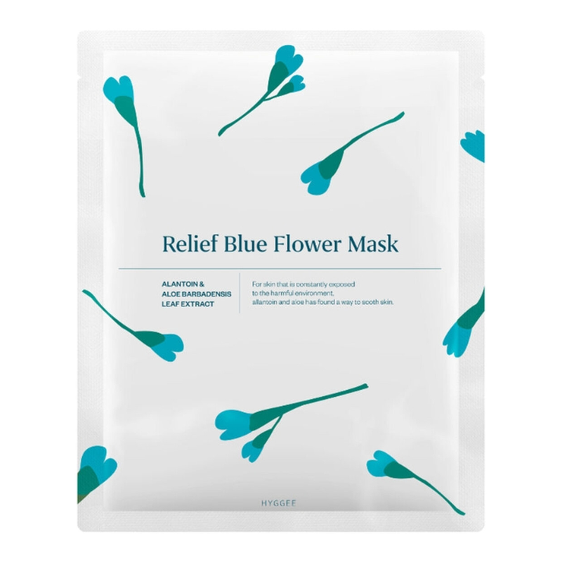 nanoil RELIEF BLUE bloemenmasker 35 ml