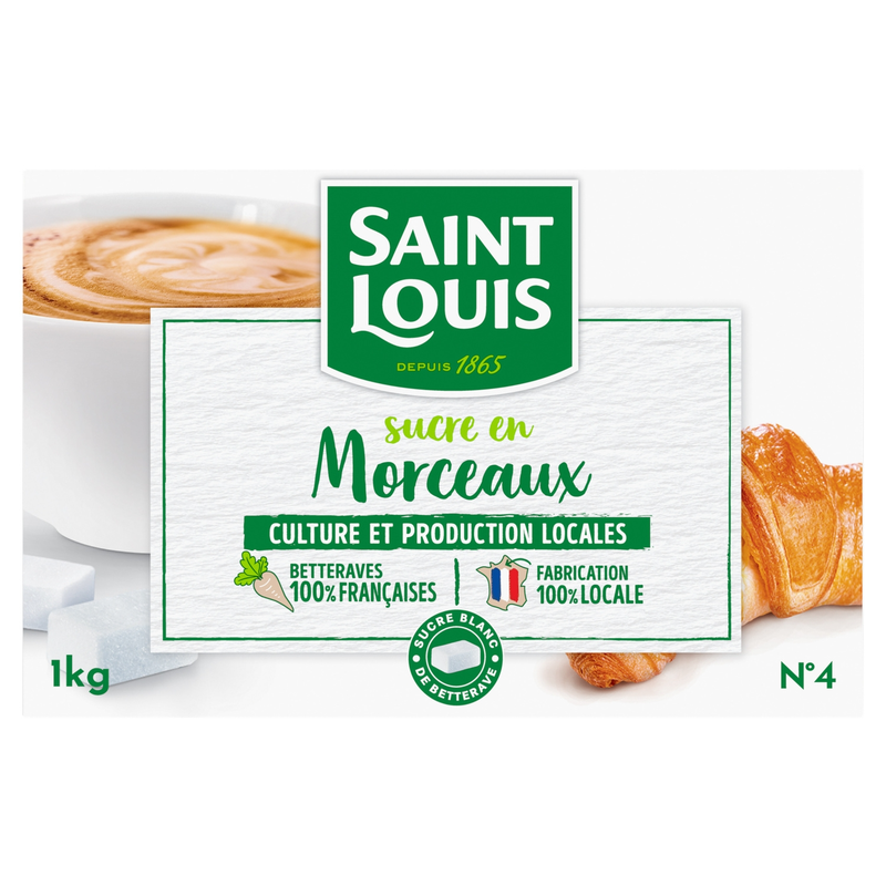 Sucre N°4 Morceaux Saint Louis Le Paquet De 1kg