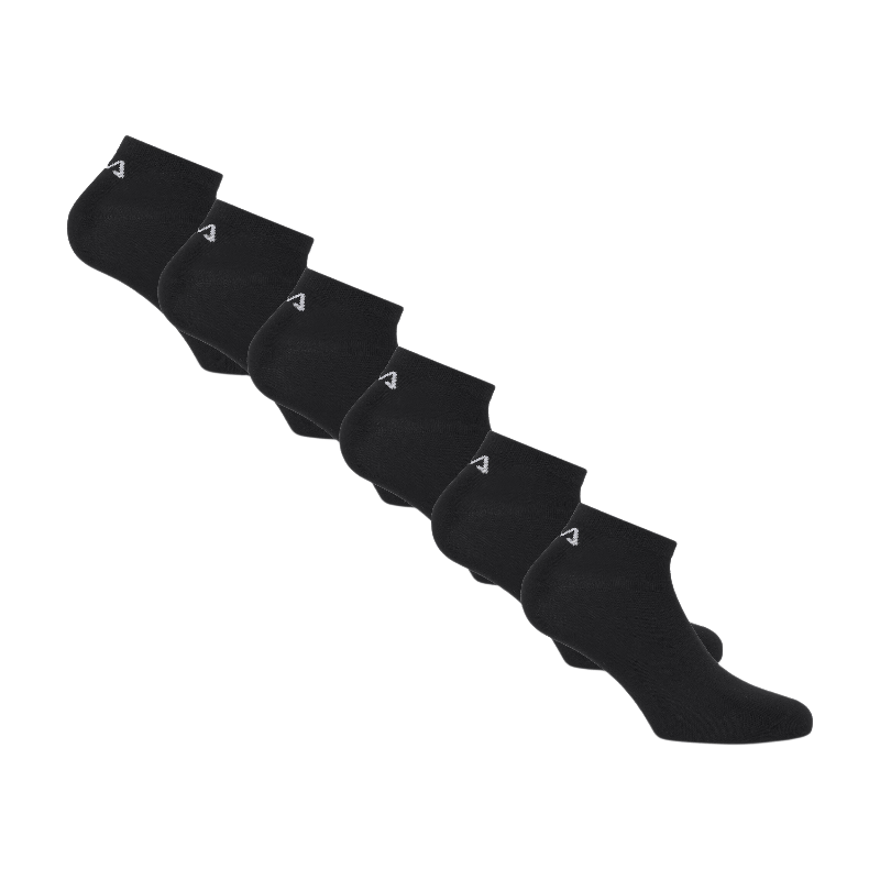 FILA Sneakersokken 6-pack Black Size 43-46