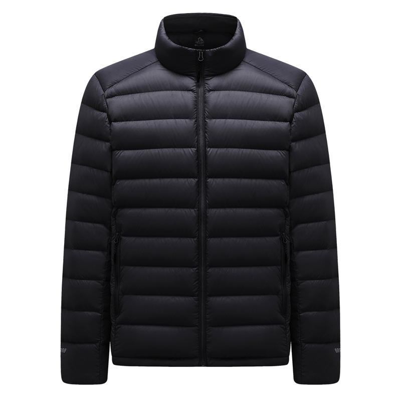 PELLIOT Outdoor 800 Füllung Leichte Rippenjacke Herren Schwarz XL
