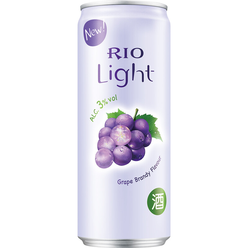 RIO Light Traubenbrand-Geschmack 330 ml