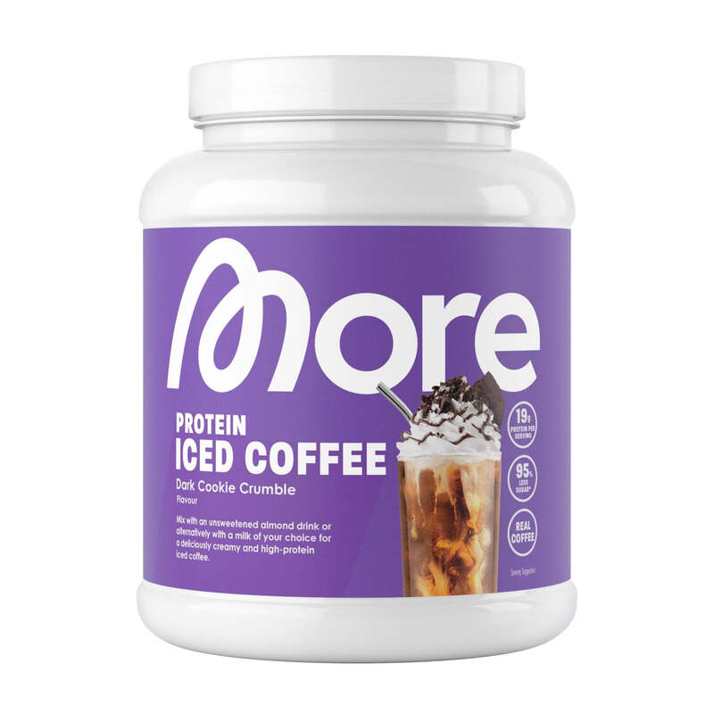 More Nutrition Protein Eiskaffee Dark Cookie Crumble V1 | 500 G