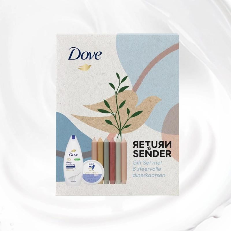 Dove Coffret cadeau Retour à l’expéditeur - Soin nourrissant en profondeur 2 x 250 ml