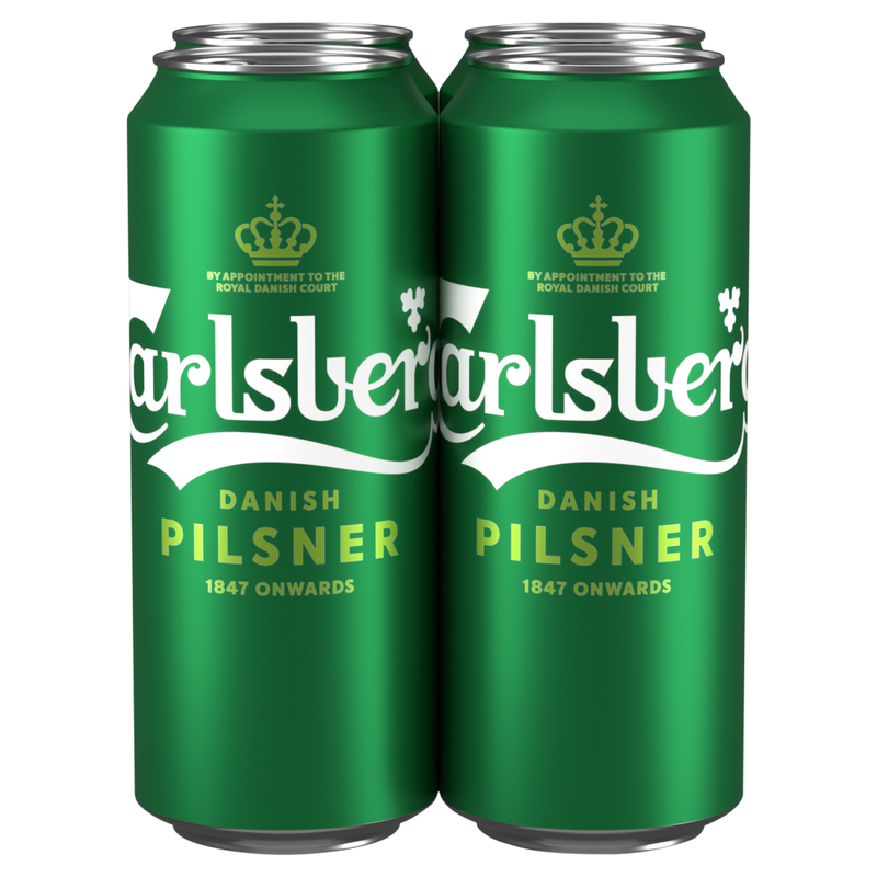 Carlsberg Golden/White/Light Pilsner 4 Pack - 3.4% 4X500ml