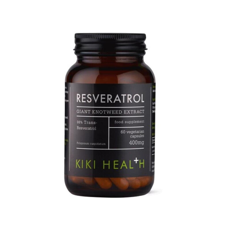Kiki Health Resveratrol Vegan Daily Wellness Support Capsules - 60 Capsules