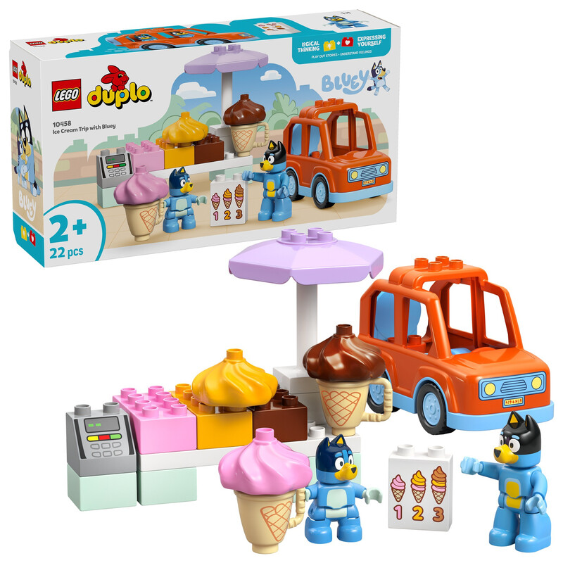 DUPLO 10458 Ice Cream Trip with Bluey