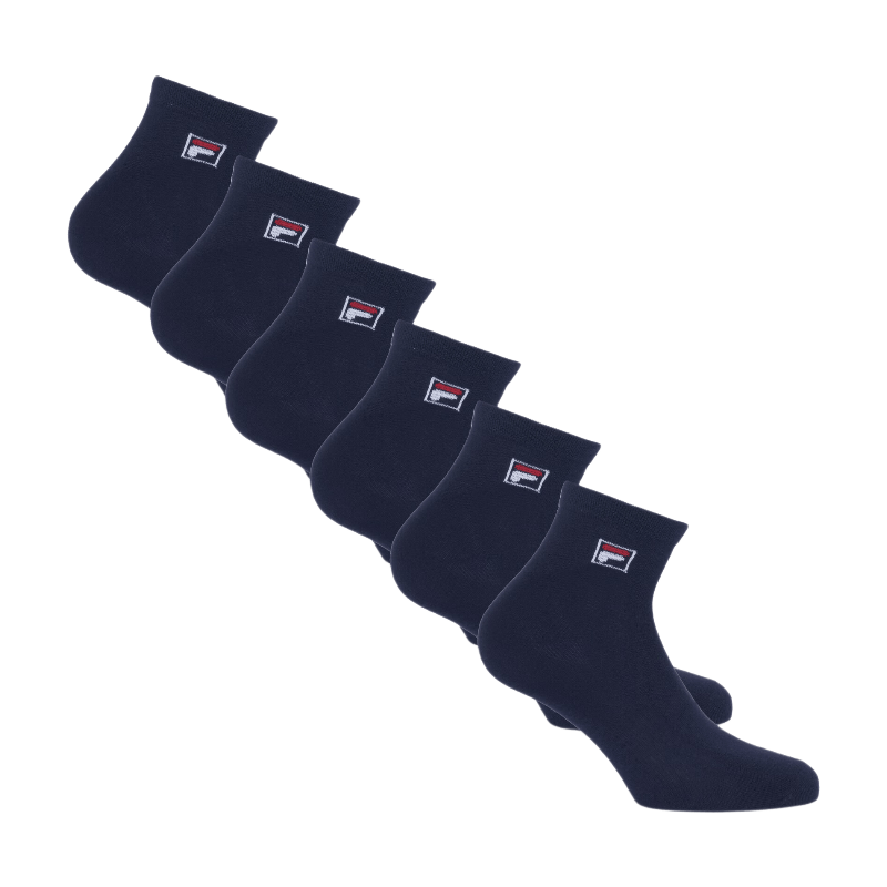 FILA Trainer sokken / Trainer sokken 6-pack Navy Maat 43-46