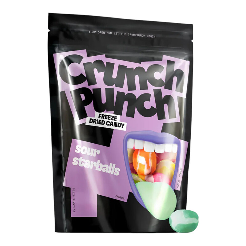 Candy Crunch Punch zure sterbaljes 50 g