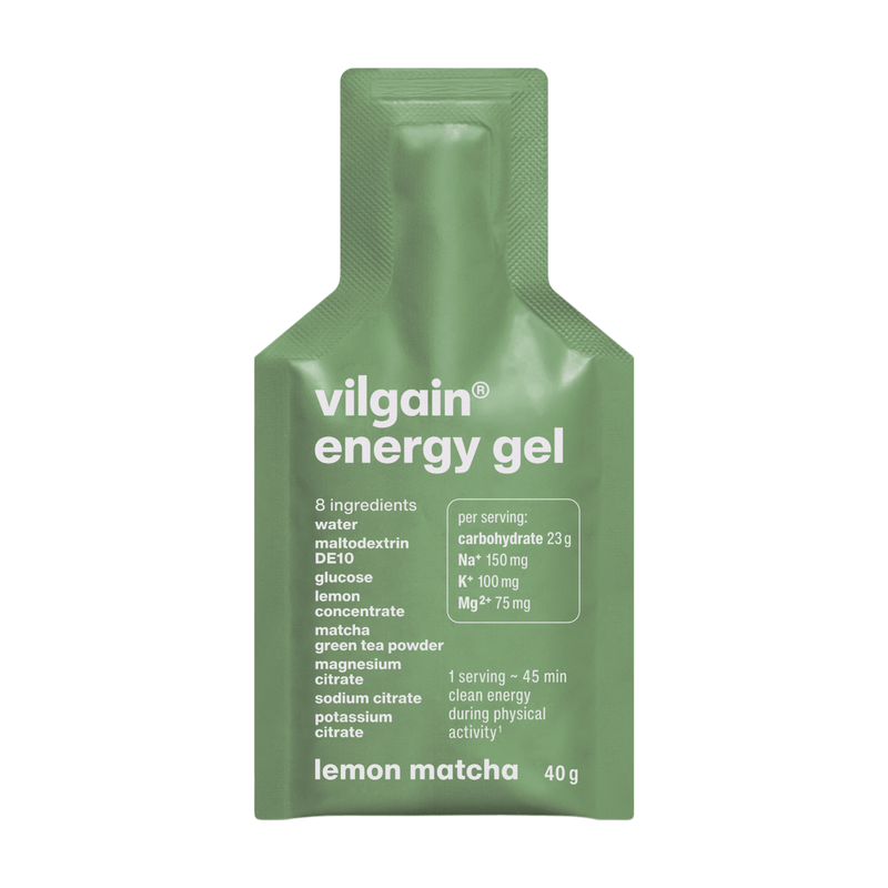 Vilgain Energy Gel Lemon Matcha - 40G