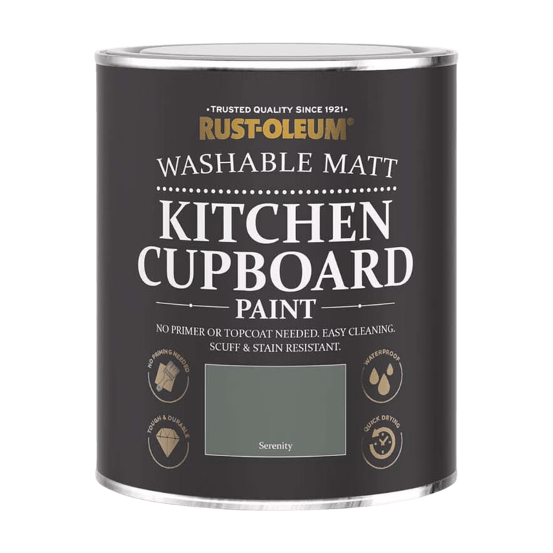 Rust-Oleum Matt Kitchen Cupboard Paint Serenity 750Ml