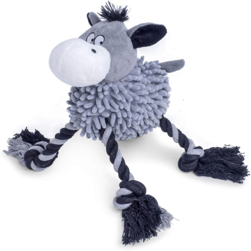 Buddies Noodle Donkey Plush Dog Toy