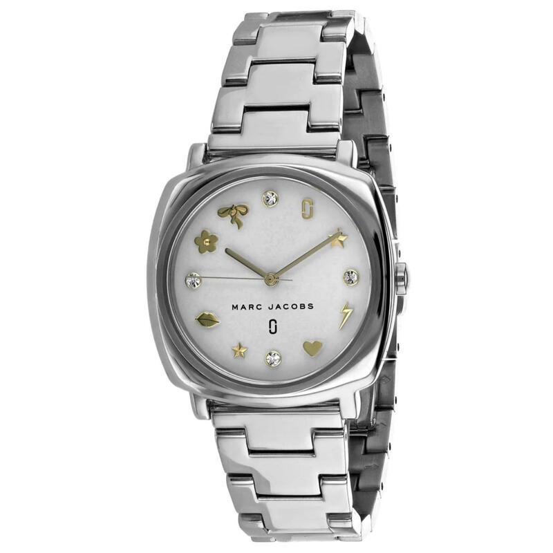 3572 Silver Plated Stainless Steel Women's Mandy Watch