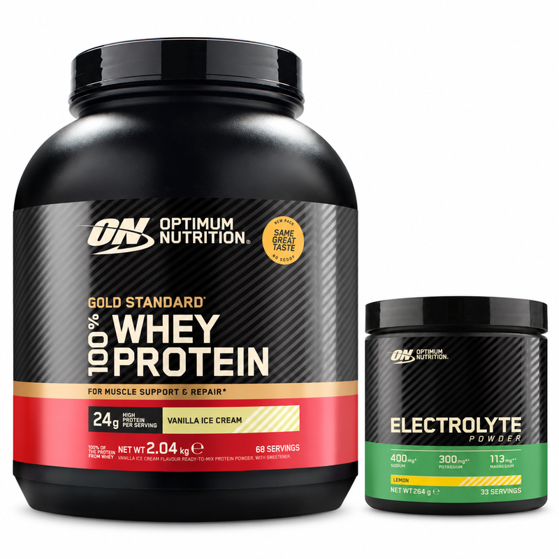 Optimum Nutrition Gold Standard Whey + Électrolytes Pack