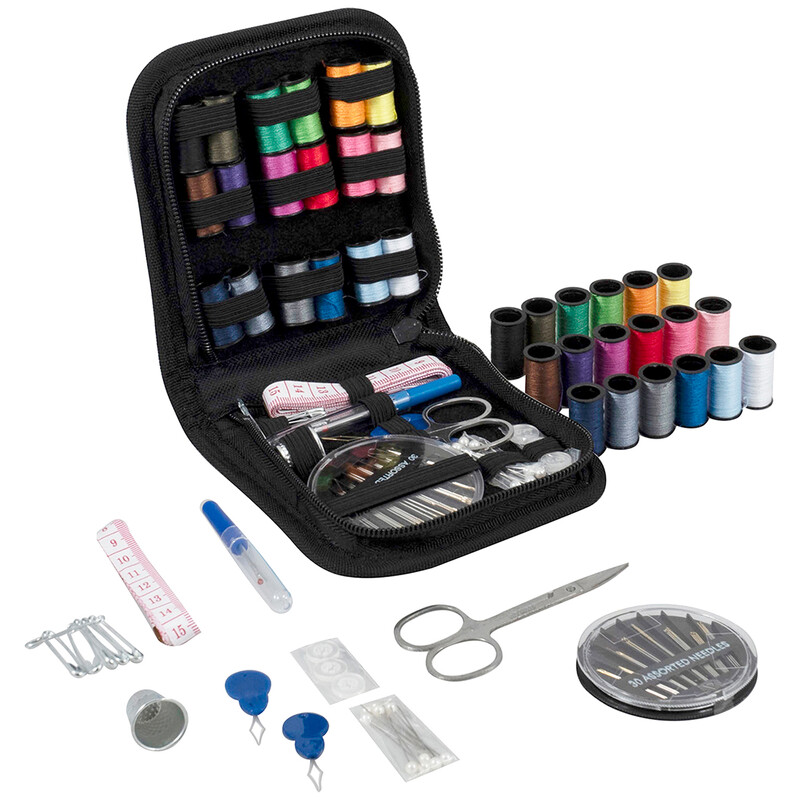 Travel Sewing Kit - 12.5 x 12 x 3cm