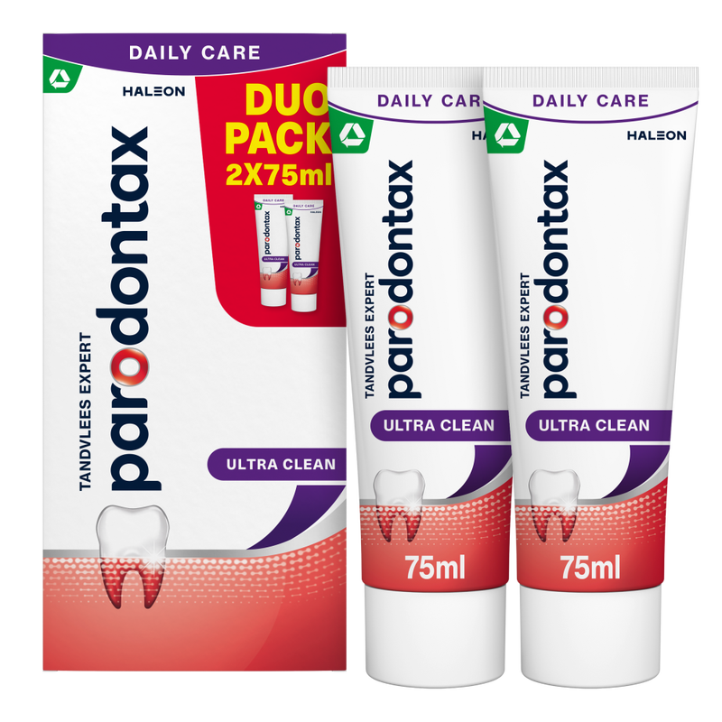 Parodontax Ultra Clean dentifrice duo Pack, 2x75ml