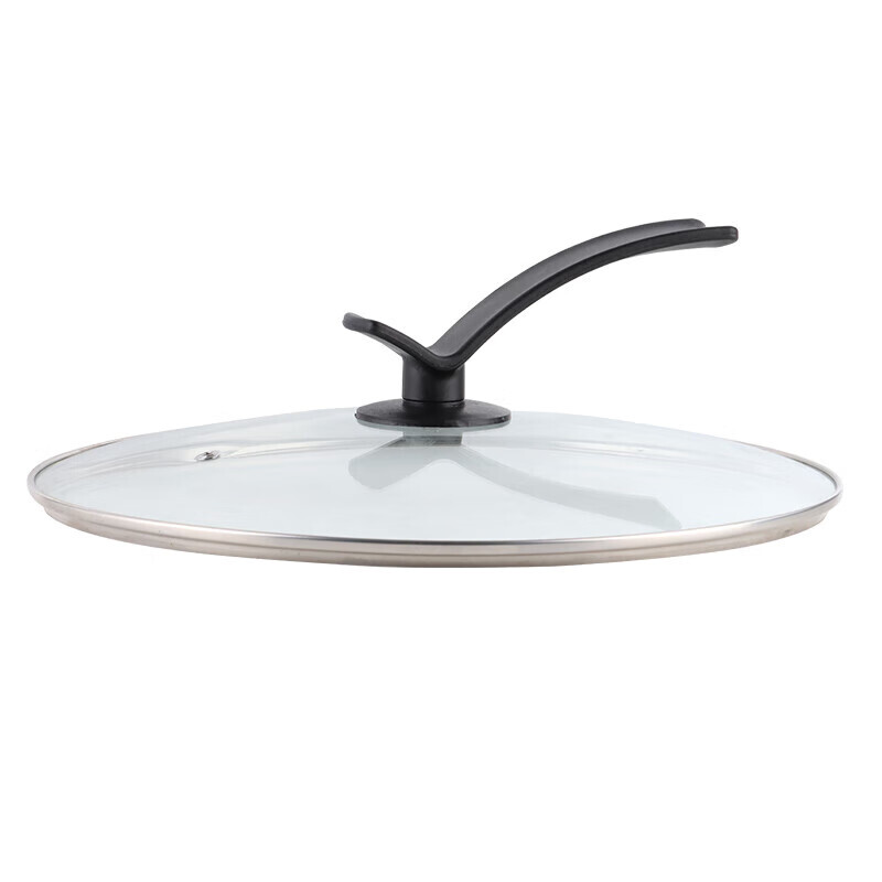 34cm Tempered Glass Lid with Standing Handle