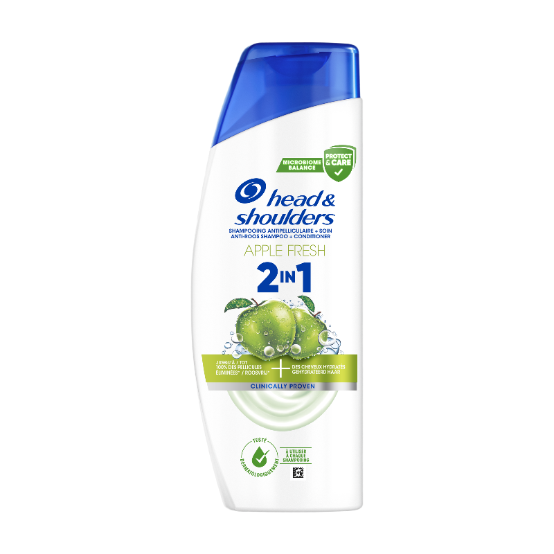 HEAD & SHOULDERS Shampoing 2en1 Pomme Fraîche 300ml