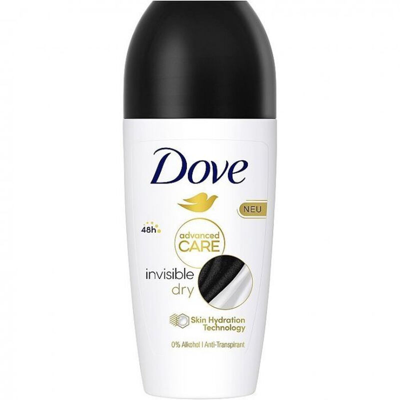 Dove Advanced Care Deodorant Roll-On Unsichtbar Trocken 50 Ml
