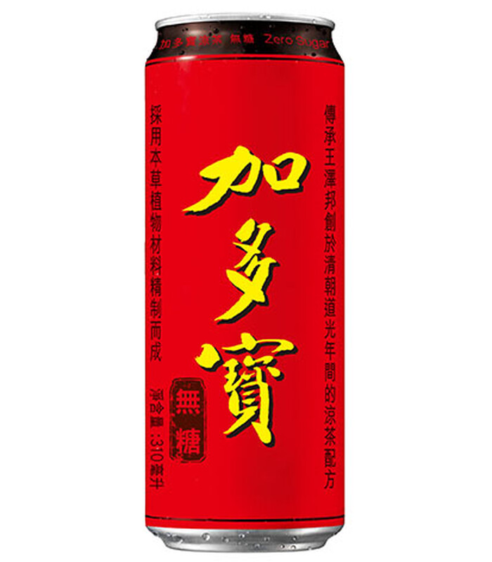 加多寶紅罐裝涼茶-零糖310ml*24