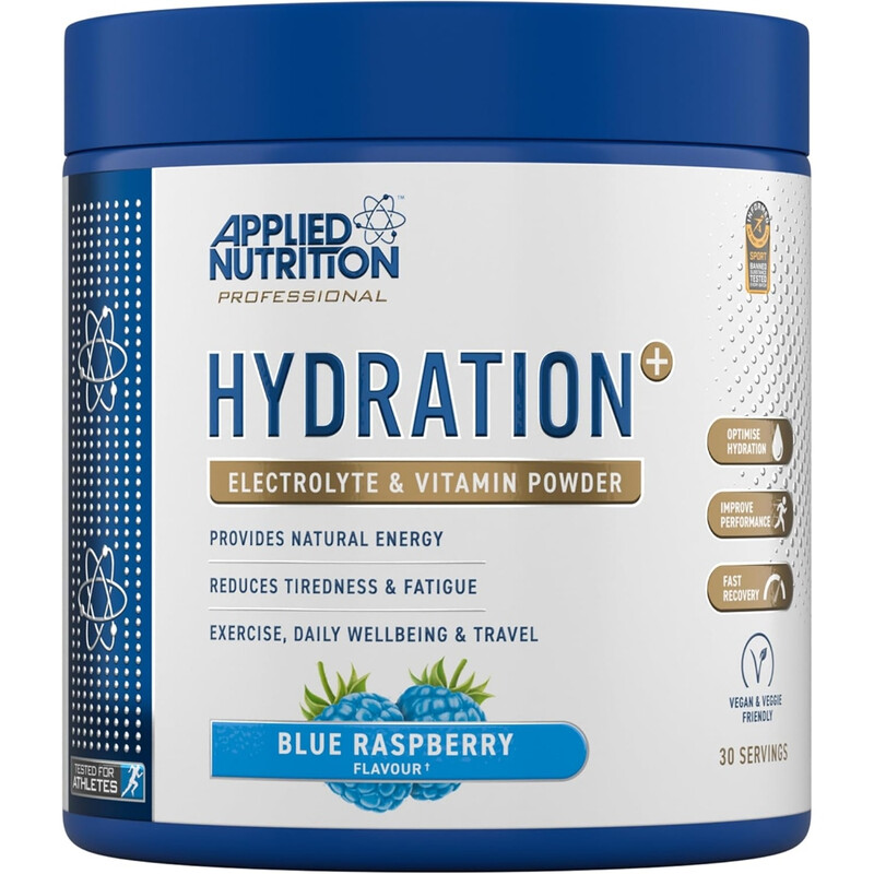 Applied Nutrition Powder Blue Electrolytes Hydration Raspberry Flavour - 240G