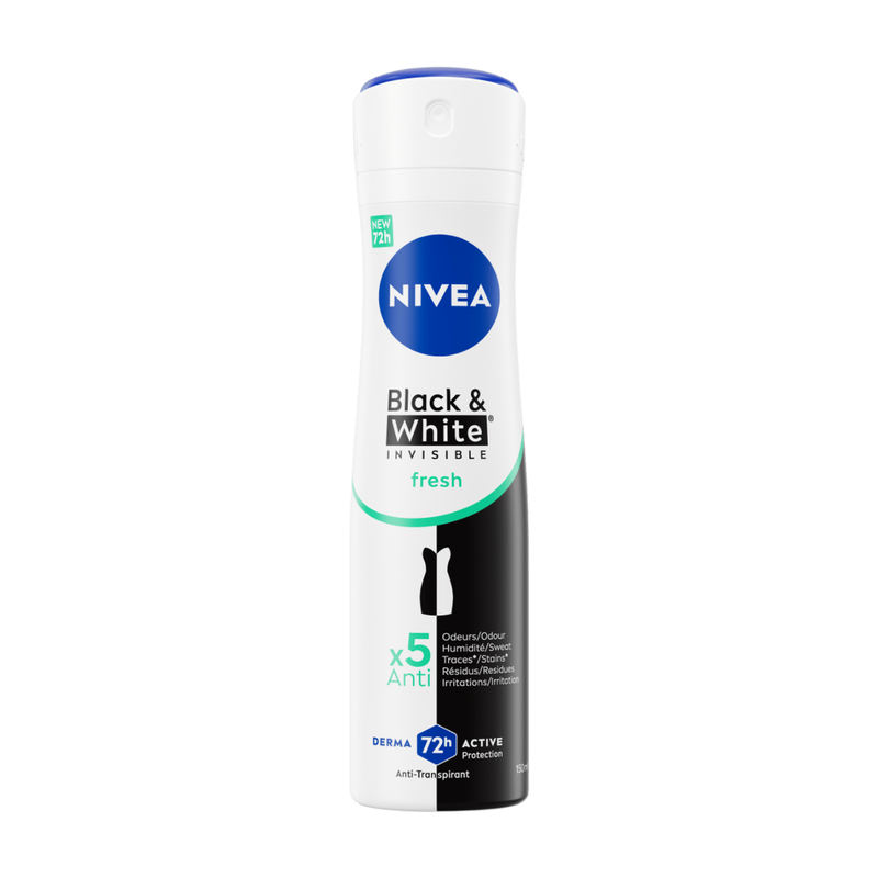 Nivea Deospray black & white fresh 150 ml
