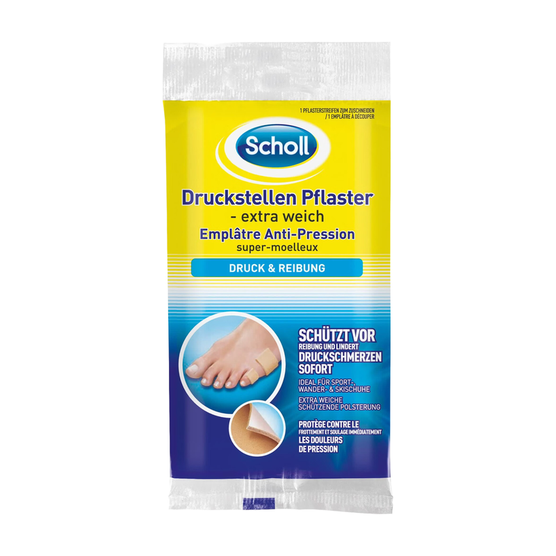 Scholl Druckstellen Pflaster - extra weich DRUCK & REIBUNG 1 St