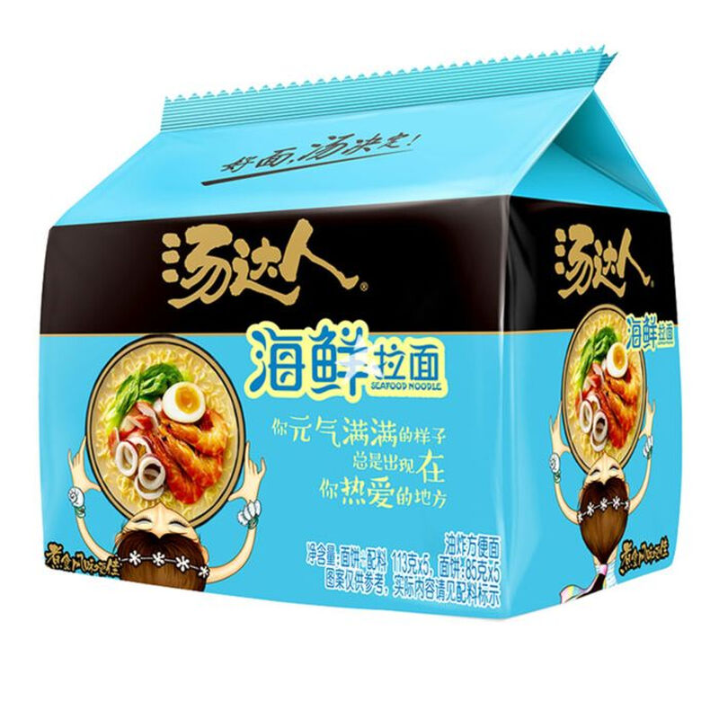 Uni-President Instant Noodle Seafood Ramen Flavour 113g x 5