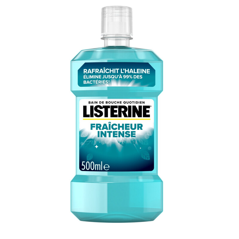 Bain De Bouche Fraîcheur Listerine Le Flacon De 500ml