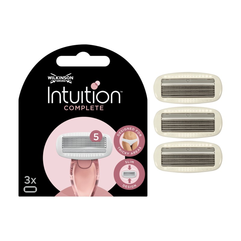 Wilkinson Sword Intuition Complete Women's Razor Blade Refills x 3