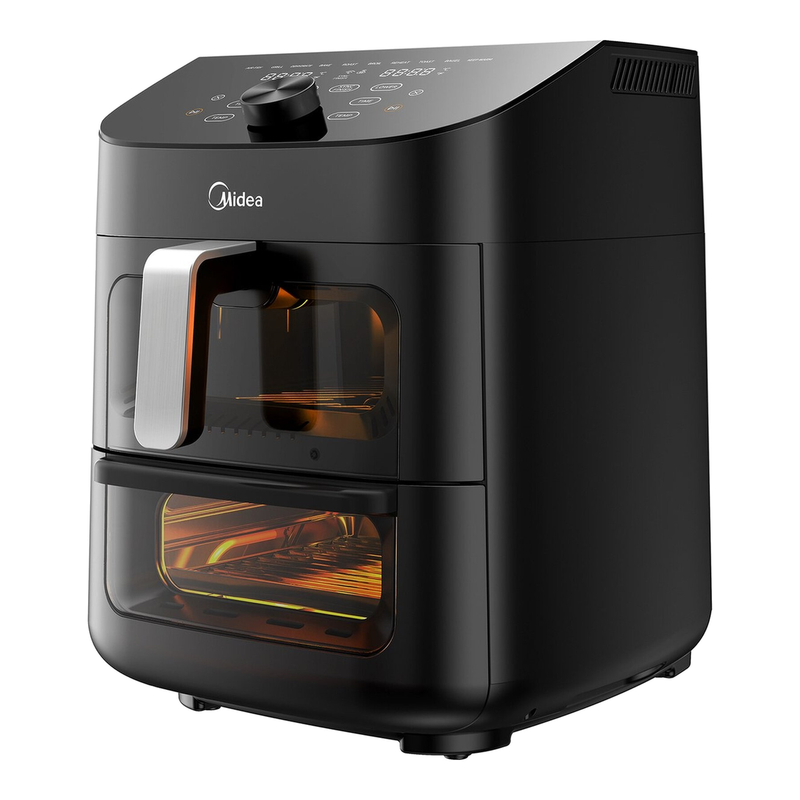 Midea MAD1100DADK - 2-in-1 - 6,4 liter voor de heteluchtfriteuse en 4,4 liter voor de oven