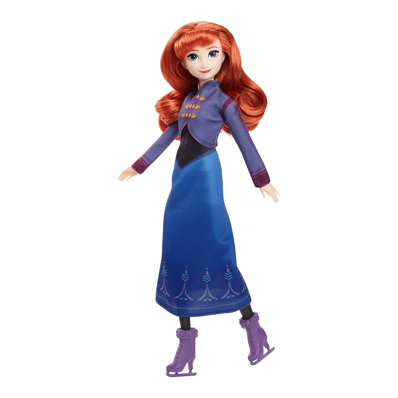 MATTEL Disney Frozen Schaats Anna Pop - meerkleurig