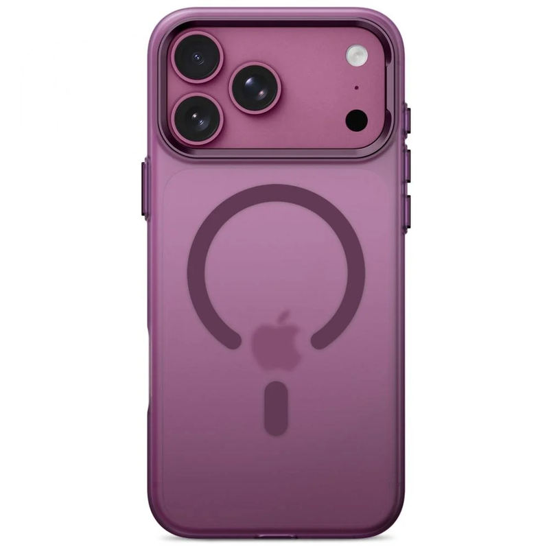 Tech-Protect MagZero MagSafe hoesje voor iPhone 17 Pro / 18 Pro - Mat burgundy