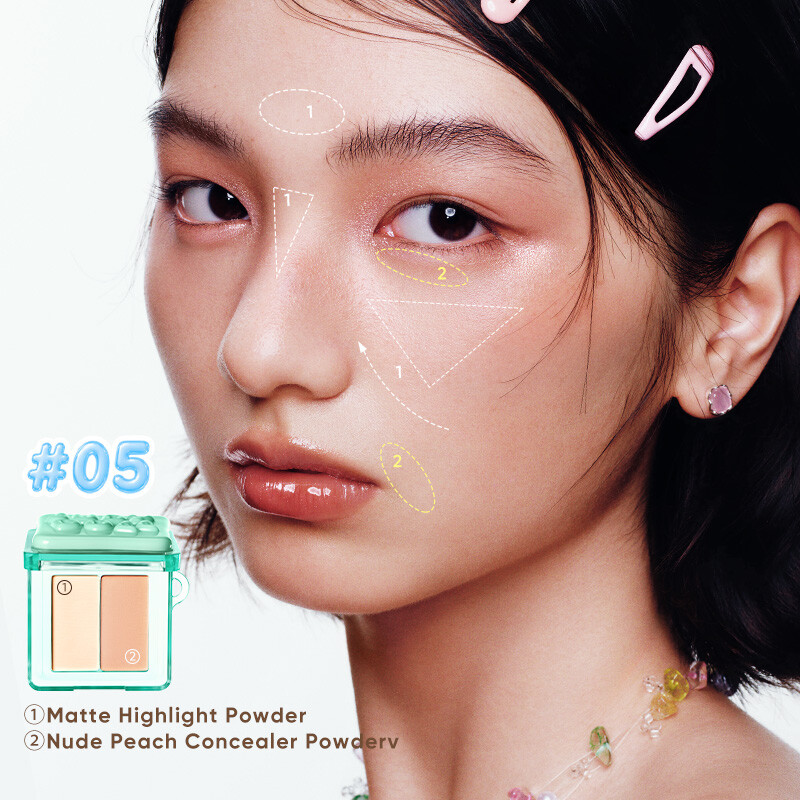Judydoll mini highlighter & contour #05