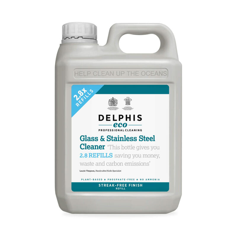 Glass & Stainless Steel Cleaner 2l Refill