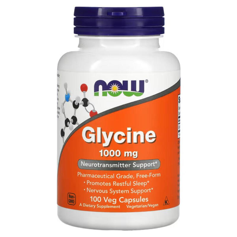 Glycine Sleep Calm 1000 mg - 100 Vegan Capsules
