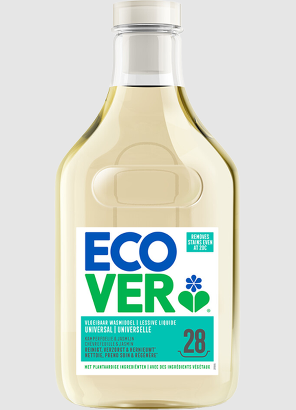ECOVER Universelle Lessive liquide, parfum chèvrefeuille et jasmin - 1,43 L
