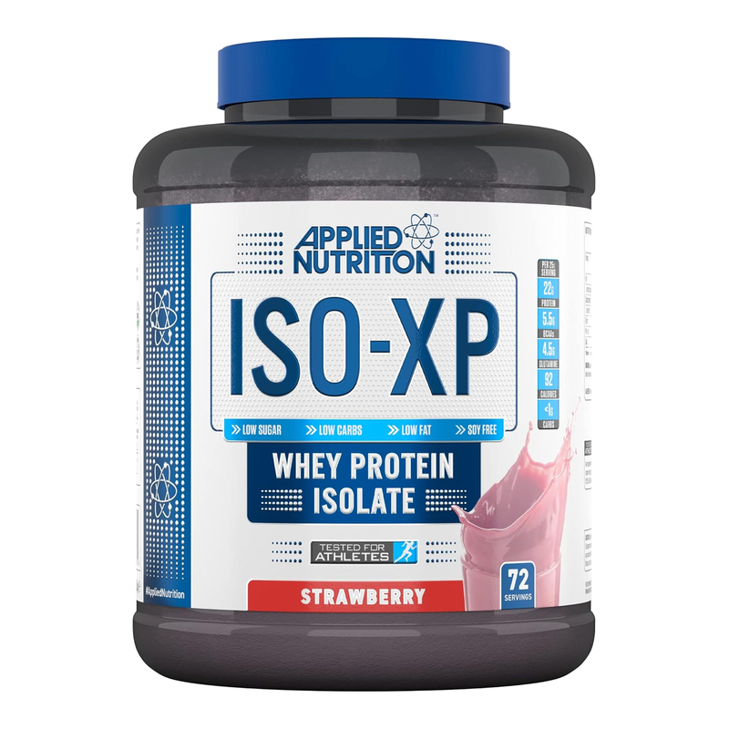Applied Nutrition Iso-Xp Whey Protein Isolate Nutrition Powder Strawberry Flavour - 1.8Kg